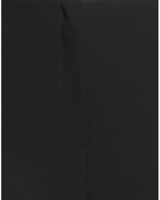 Alysi Black Crème Pants Polyester, Viscose, Elastane