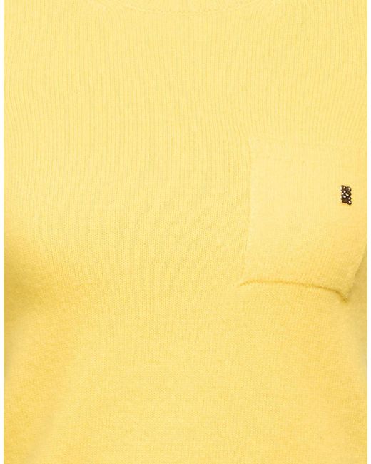 Sandro Yellow Sweater Wool