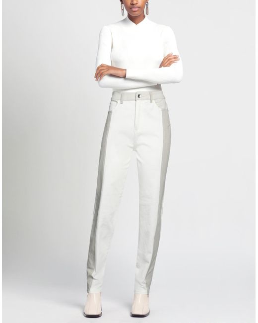 Emporio Armani White Jeans