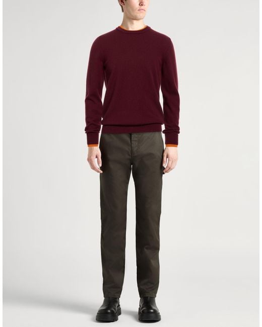 Pullover Roberto Collina de hombre de color Red