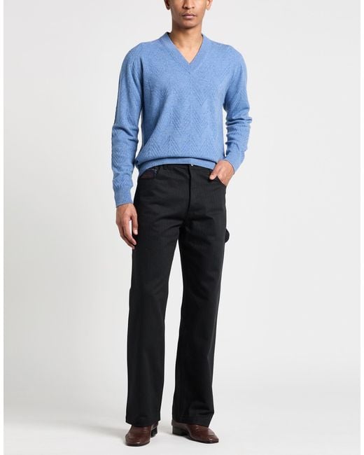 Missoni Blue Pants for men