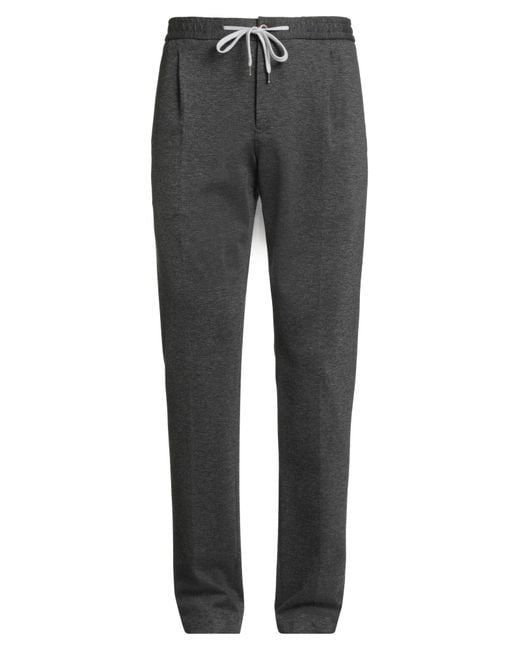 PT Torino Gray Pants Viscose, Polyamide, Elastane for men