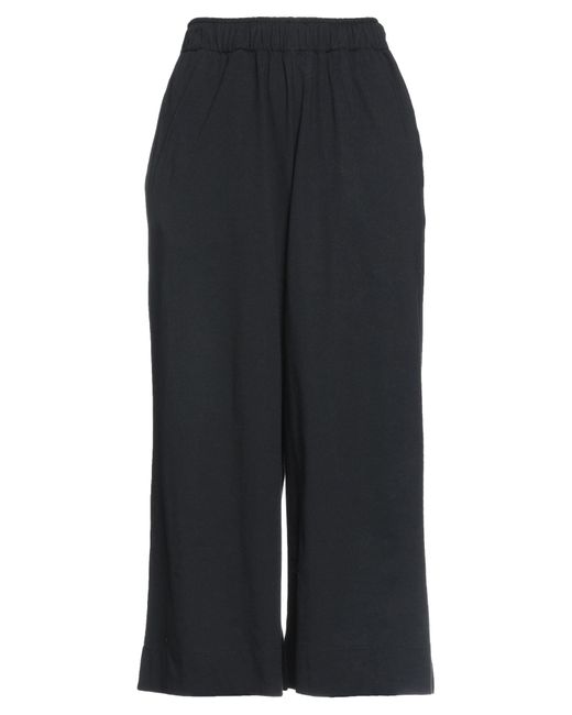 Mama B. Cropped Trousers in Blue | Lyst