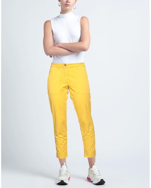 Manila Grace Yellow Pants