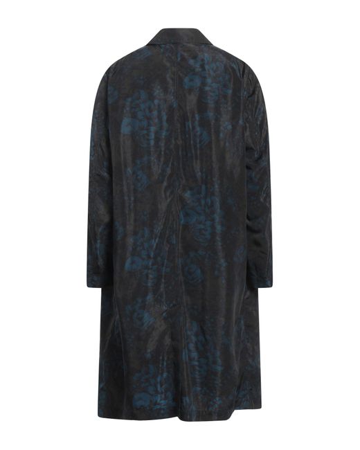 Dries Van Noten Blue Overcoat & Trench Coat for men