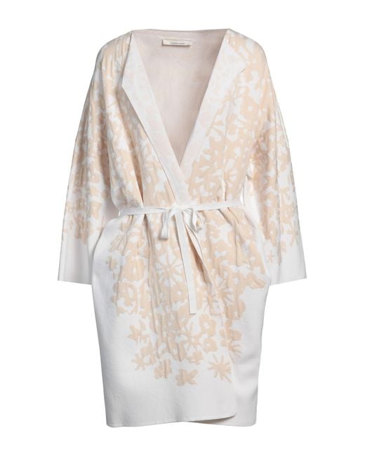 Liviana Conti White Strickjacke