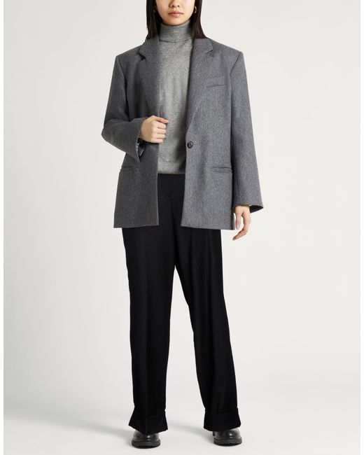 Lardini Black Pants Polyester