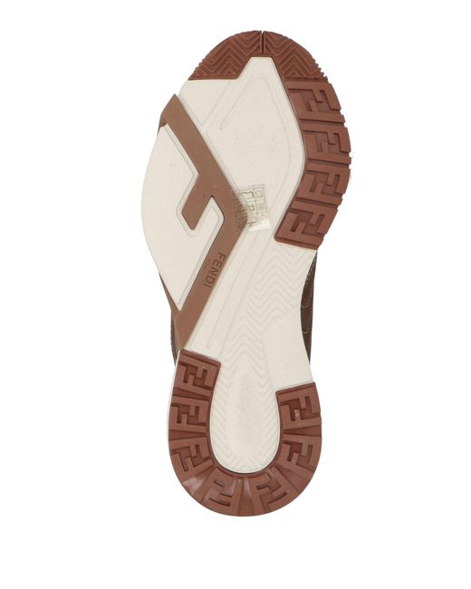 Fendi Brown Trainers
