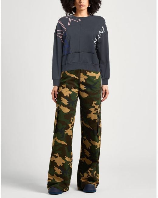 ARMANI EXCHANGE Blue Sweatshirt
