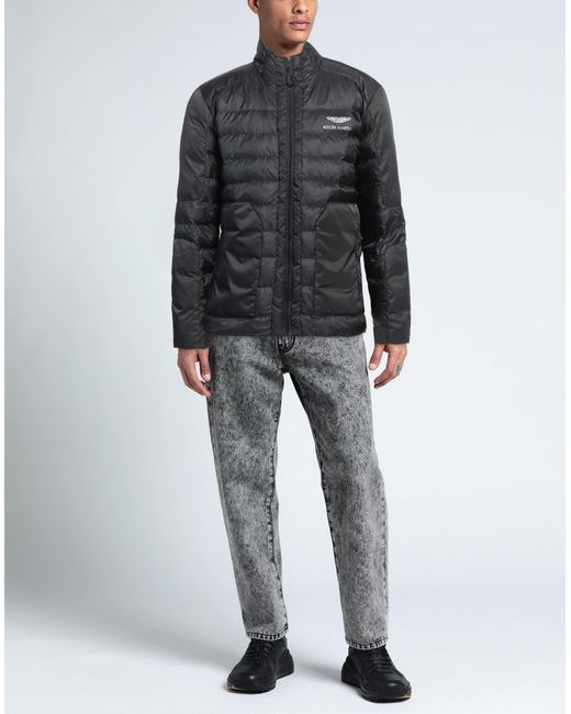 Hackett Black Puffer for men