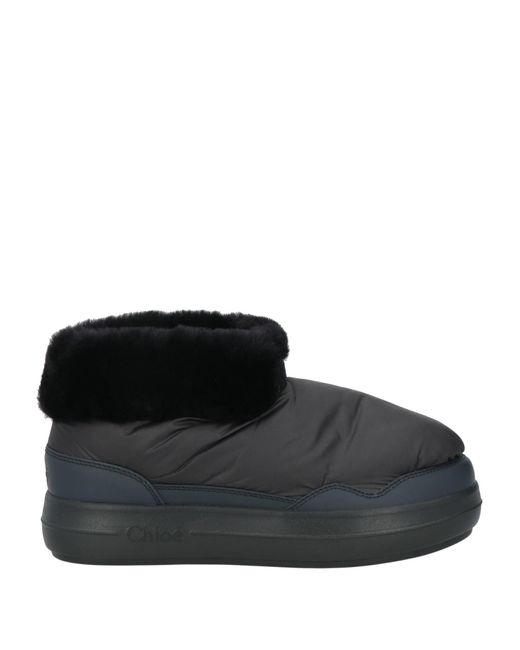 Chloé Black Ankle Boots