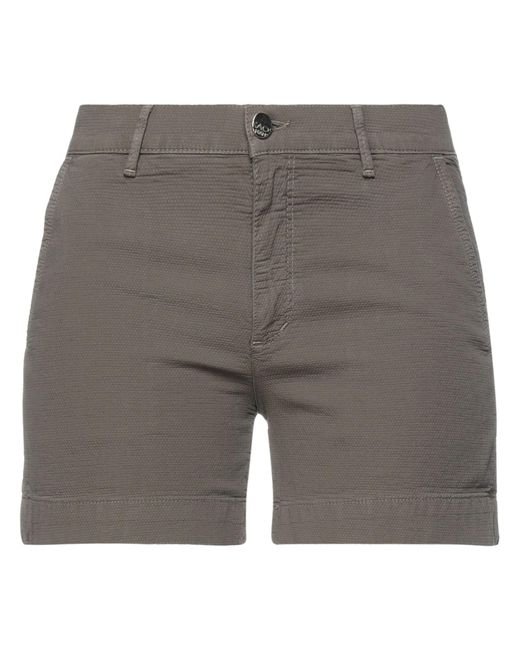 Kaos Gray Khaki Shorts & Bermuda Shorts Cotton, Elastane