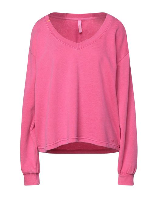 Sun 68 Pink Sweatshirt