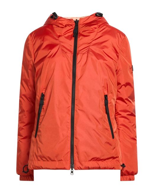 Peuterey Red Puffer Polyamide