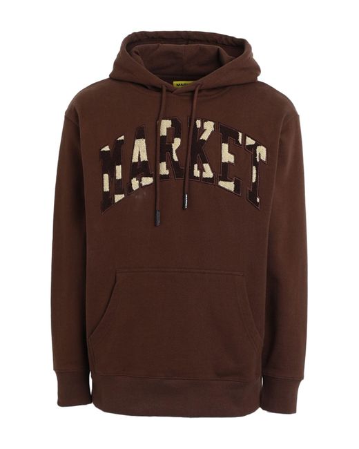 Market Brown Sweatshirt for men