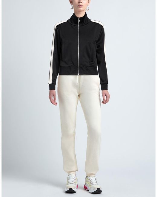 Palm Angels Black Sweatshirt Polyester, Elastane