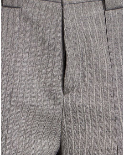 Ballantyne Gray Pants Virgin Wool, Elastane