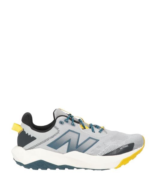 New Balance White Sneakers Textile Fibers for men