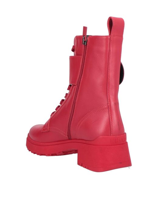 Hacer bien patrulla Económico Liu Jo Ankle Boots in Pink | Lyst Australia