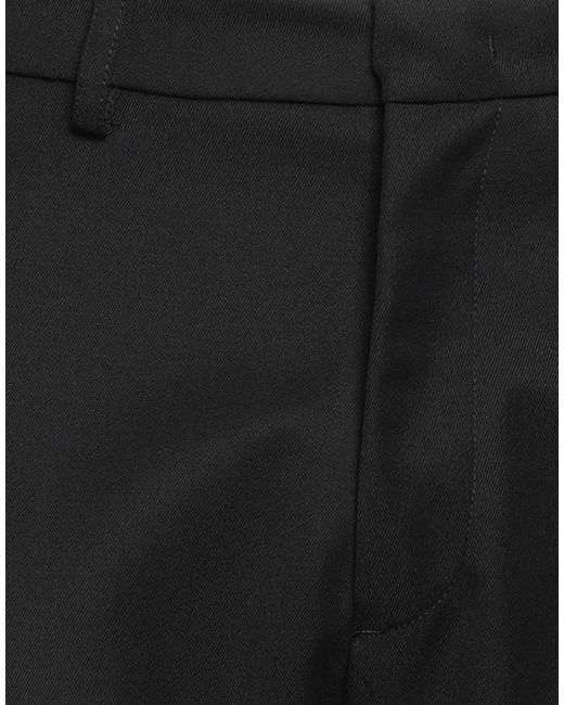 Seafarer Black Pants Polyester, Virgin Wool for men