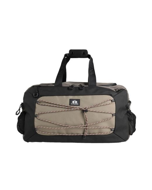 La Martina Black Duffel Bags for men