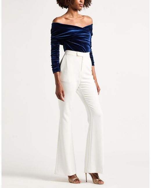 ATELIER LEGORA Blue Bodysuit Polyester, Viscose