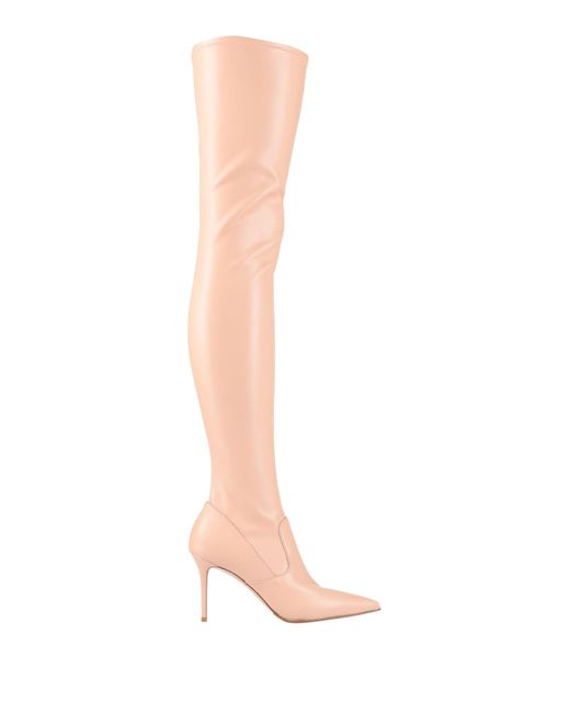 Le Silla White Blush Boot Synthetisches Material