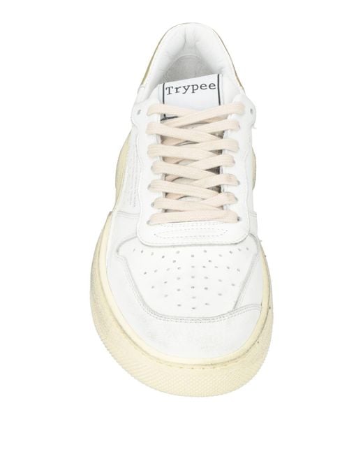 TRYPEE Natural Sneakers Leather