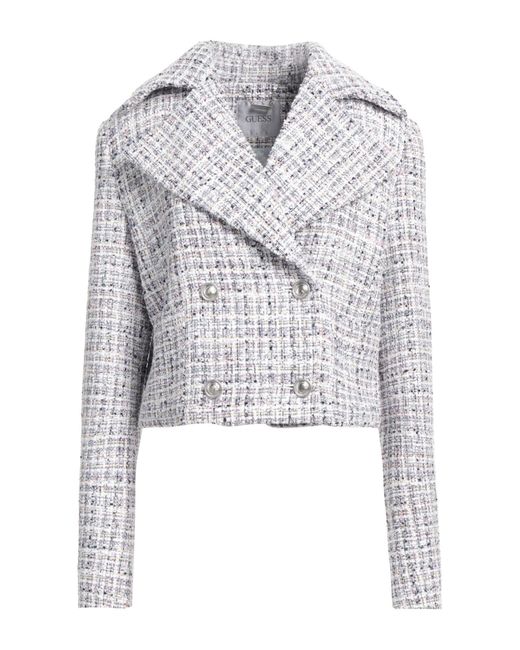Guess White Blazer