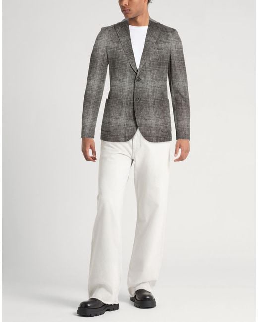 Circolo 1901 Gray Blazers for men