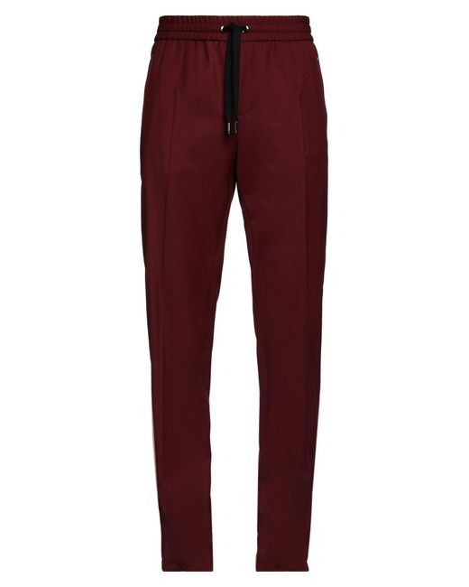 Pantalone di Dolce & Gabbana in Red da Uomo