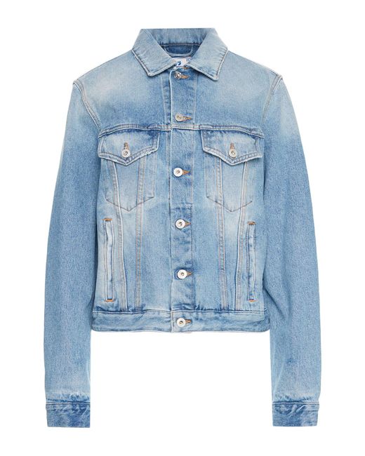 Off-White c/o Virgil Abloh Blue Denim Outerwear