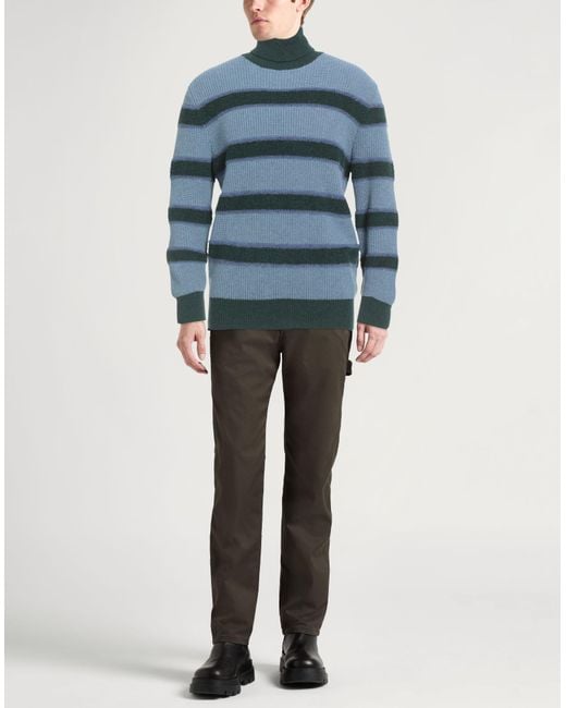 Malo Rollkragenpullover in Blue für Herren