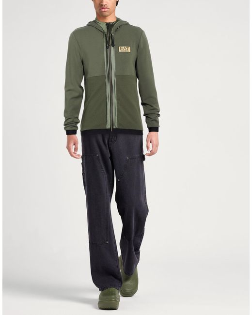 EA7 Green Sweatshirt for men