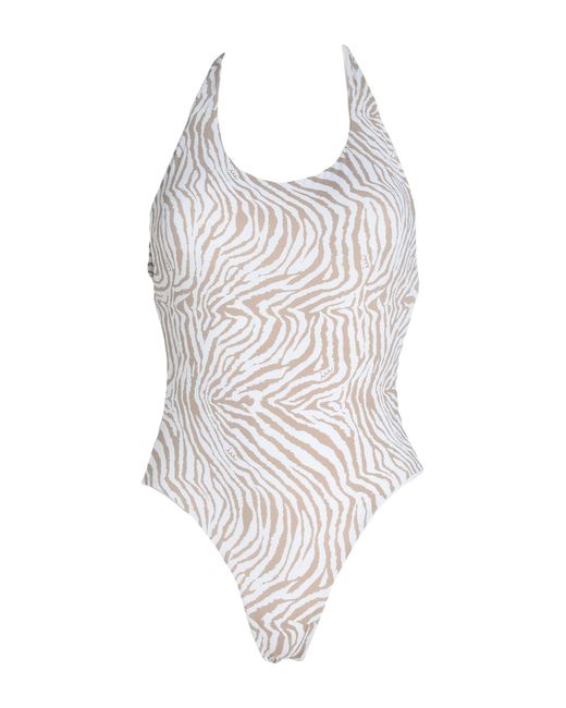 IU RITA MENNOIA White One-piece Swimsuit
