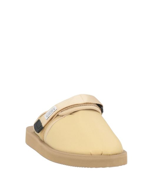 Suicoke White Mules & Clogs for men