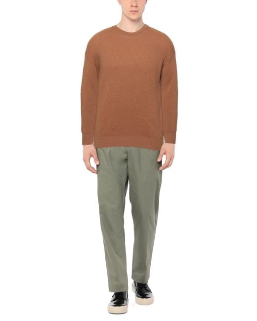 N.O.W. ANDREA ROSATI CASHMERE Brown Jumper for men