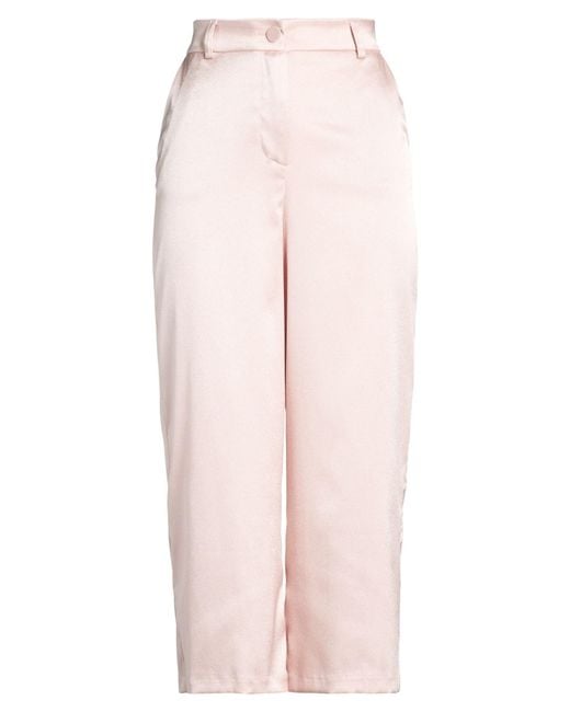 Soallure Pink Blush Pants Polyester
