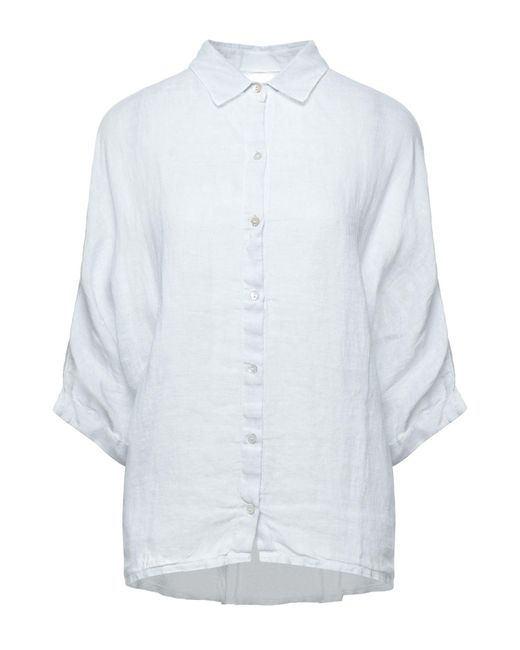 120% Lino White Shirt