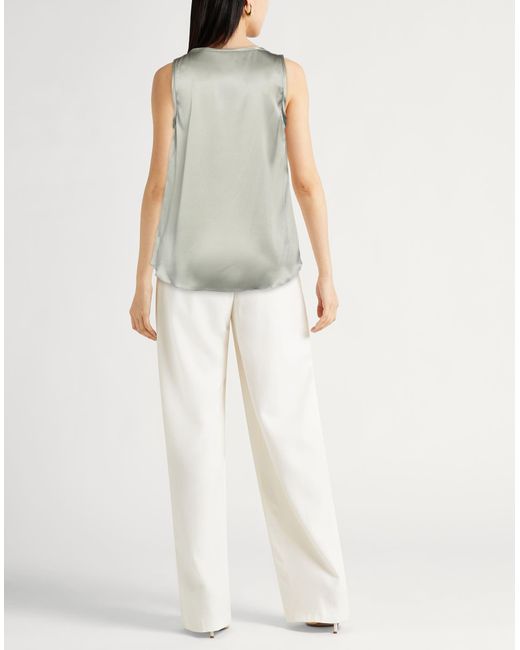 Brunello Cucinelli Gray Top