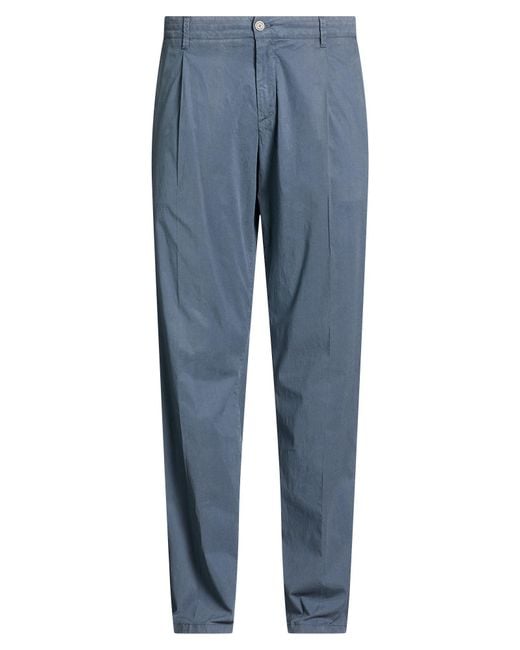 Fedeli Blue Trouser for men