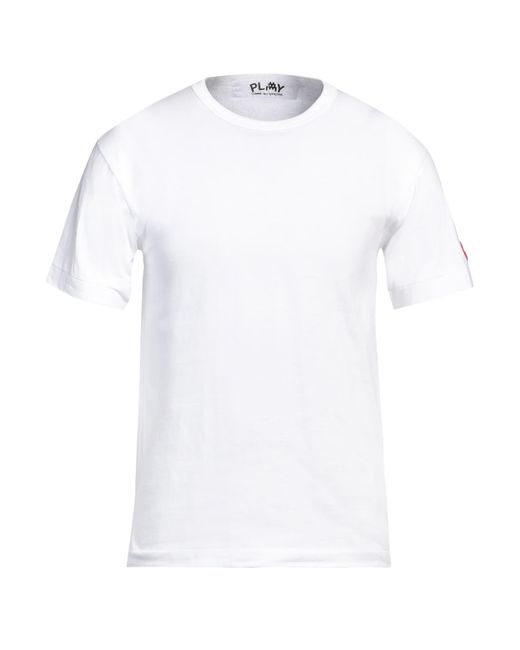 COMME DES GARÇONS PLAY White T-shirt for men