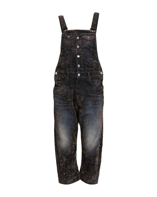 DSquared² Black Overalls
