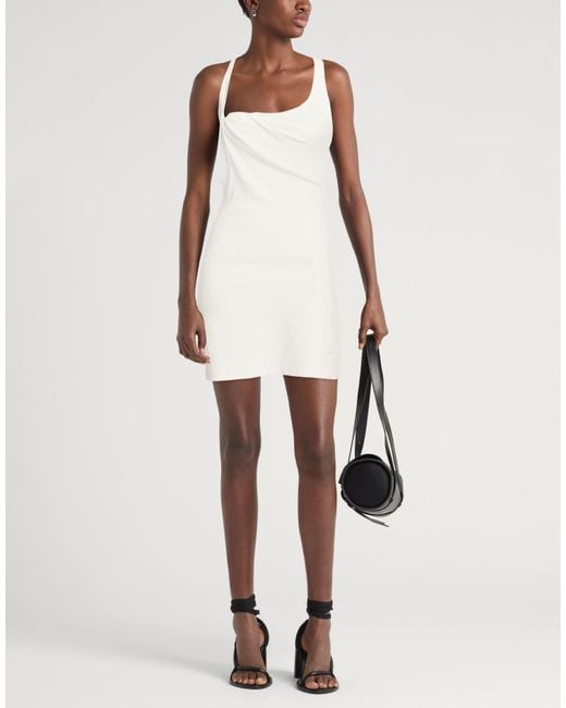 Courreges White Mini Dresses