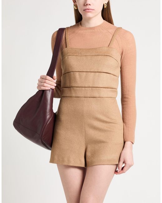 Mono corto Max Mara de color Natural