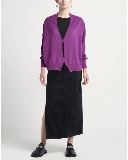 Alpha Studio Purple Cardigan