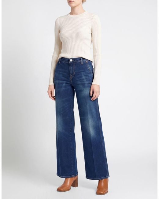 True Religion Blue Jeans Cotton, Polyester, Lyocell, Elastane