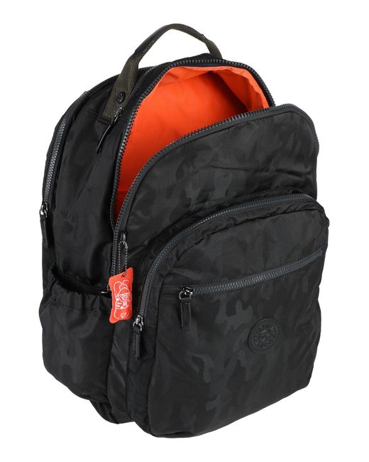 kipling camo backpack