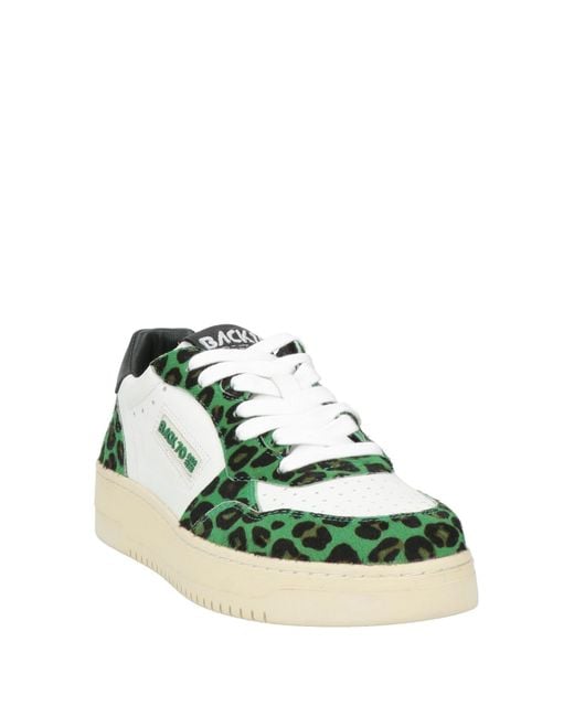 Back 70 Green Sneakers Leather