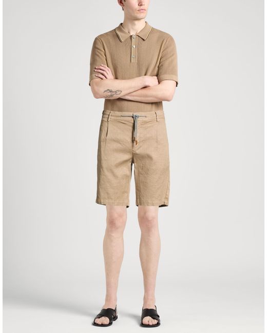 Eleventy Natural Shorts & Bermuda Shorts for men